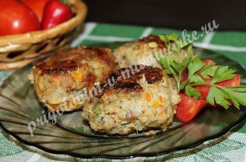 Жареные котлеты из мяса и овощей в мультиварке: рецепт с фото