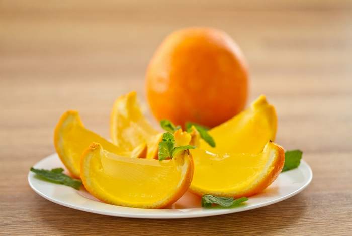 Апельсиновое желе – рецепт с фото