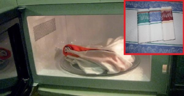 Как отстирать кухонные полотенца от старых жирных пятен