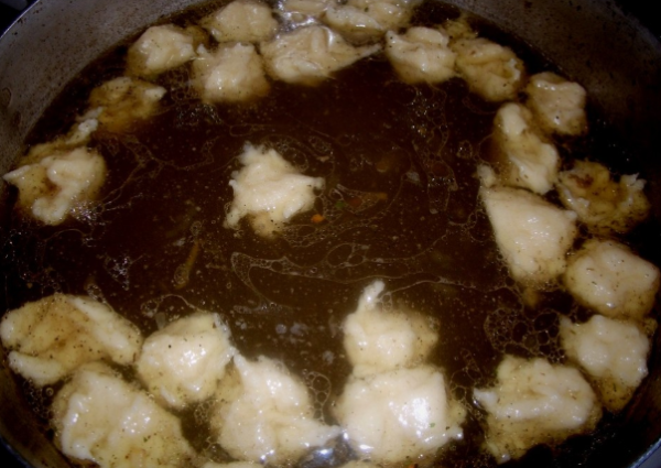 Суп с галушками: рецепт с фото пошагово