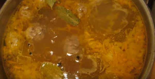 Суп с фрикадельками: пошаговый рецепт с фото