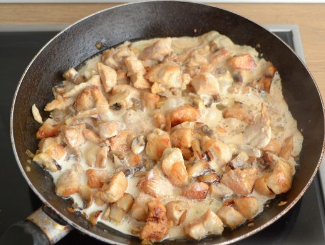 Жульен с грибами и курицей рецепт классический в духовке