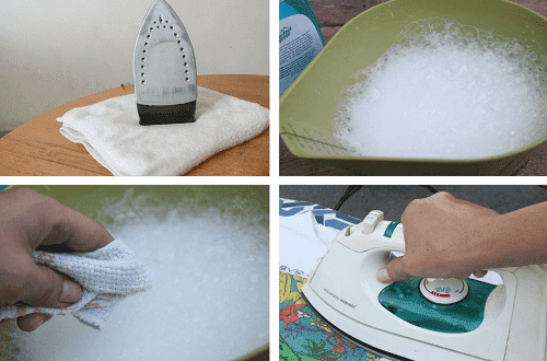 Как очистить утюг в домашних условиях от пригара