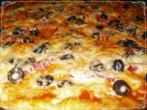 Классическое тесто для пиццы
