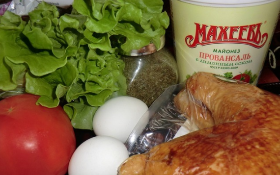 Салат Цезарь с курицей и сухариками: рецепт с фото пошагово