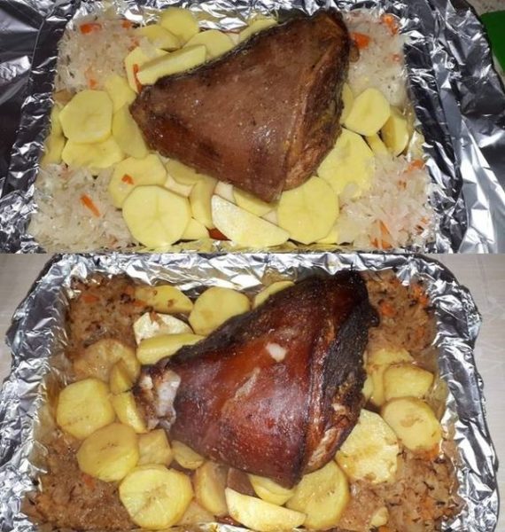 Как приготовить свиную рульку, запеченную в духовке